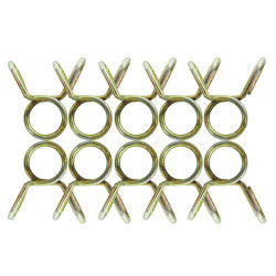 8mm Scooter Fuel Line Spring Clips - Model MISPCS-009 8mm Scooter Fuel Line Spring Clips - Model MISPCS-009