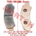 Front Brake Sintered Pad - Model MICF7020-0810B0 CFMoto CF450 CF1000 ATV UTV Front Brake Sintered Pad 7020-0810B0