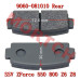 Rear Brake Pad - Model MICF9060-081010 CFMoto Rear Brake Pad 9060-081010 | ZForce 500 800 Z6 SSV Parts