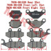CFMoto U5 U8 Complete Brake Pad Set 7030-081320 7030-081420 7030-081520 | Front & Rear Pads