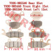 Front Right Left Rear Brake Sintered Pad - Model MICF7030-085AA0 CFMoto UForce 550 Complete Brake Pad Set 7030-0853A0 7030-0854A0 7030-0855A0 | Front & Rear Sintered Pads