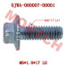 CFMoto Water Pump Bolt M6x1.0x17 LH 0JWA-080007-00001 | CForce ZForce UForce