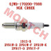 NGK Spark Plug CR8EK 0JWD-170200-7000 | CFMoto CForce ZForce 600 800 1000 Parts