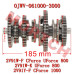 Driven Shaft Assy - Model MICF0JWV-061000-3000 CFMoto ATV UTV CForce UForce 800 850 1000 TOURING OVERLAND 2V91Y-F 2V91W-F Driven Shaft Assy 0JWV-061000-3000