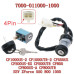 Switch Lock Assy - Model MICF7000-011000-1000 CFMoto Switch Lock Assy 7000-011000-1000 Ignition Key Set | ZForce 500 550 800 1000 Parts