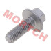 OEM left-handed water pump bolt M6x1.0x17 for CFMoto vehicles. Part number 0JWA-080007-00001. Compatible with CForce 800/850/1000, ZForce 800/950/1000, and UForce 800/1000 series ATVs and UTVs. Essential engine component for CFMoto 2V91W and 2V91Y engines