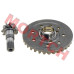 Shop CFMoto Bevel Gear Assembly & Rear Gear Case (Q860-3300A0-00003). Compatible with ZForce 550/800/1000, UForce 1000 XL, and Police Motorcycle models. OEM quality replacement parts for your CFMoto vehicle's rear axle differential.