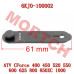 CFMoto Rubber Pull Binding OEM 6KJ0-100002 | CForce ATV Motorcycle ZEEHO Tie-Down Strap