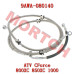 Rear Brake Fluid Hose - Model MICF9AWA-080140 CFMoto Rear Brake Fluid Hose 9AWA-080140 | CForce 800XC 850XC 1000 EPS Overland OEM
