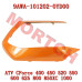 LH Hand Guard Deco Plate - Model MICF9AWA-101202-0YD00 CFMoto LH Hand Guard Deco Plate OEM 9AWA-101202-0YD00 | CForce 450 520 600 625 800XC 850XC ATV Decor