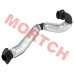 Genuine CFMoto Front Cylinder Exhaust Pipe Assembly 9AYV-021100-6001. Fits 2024-2026 CForce 1000 X10, Overland, MUD, MV, Touring, and GOES TERROX 1000. OEM front exhaust header pipe. Direct replacement for damaged or corroded exhaust manifold.