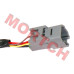 Switch Lock Assy - Model MICF5BY0-011000 OEM Lock Kit with Ignition Key (Part# 5BY0-011000) for CFMoto CF1000US ZForce 1000 SSV. Features 4(4pin) plug design for 2020-2022 models including ZForce 1000EX. Complete lock assembly replacement for secure vehicle access and ignition control.