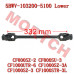 Lower Steering Universal Shaft - Model MICF5BWV-103200-5100 CFMoto ZForce 800 950 1000 Lower Steering Universal Shaft | 5BWV-103200-5100