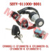 Switch Lock Assy - Model MICF5BYV-011000-B001 CFMoto Switch Lock Assembly 5BYV-011000-B001 | Ignition Key ZForce 800-1000 UForce