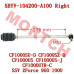 RH Steering Rod Assy - Model MICF5BYV-104200-A100 CFMoto ZForce 950/1000 Right Steering Rod Assembly | 5BYV-104200-A100 437mm