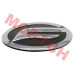 Official CFMoto logo badge and emblem (Part# 7030-190001). Compatible with CF400, CF500, CF600, CF800, and CF1000 series ATVs and UTVs. High-quality replacement logo for your CFMoto vehicle. Easy installation, genuine OEM quality.