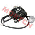 Waterproof front axle motor assembly for CFMoto CF1000ATR CForce 1000 ATV. Part number Q890-314000-10000. 93mm center-to-center mounting. Check 2W/4W switch before installation. OEM quality front gear case motor.