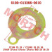 Oil Seal Limitator Plate | CFMoto X5 X6 X8 UForce ZForce | 0180-013206-0010