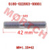CFMoto Stud Bolt M8x1.25x42 0180-022003-00001 | Engine Mounting Hardware