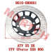Front Brake Disc 9010-080001 220mm | CFMoto CF500 CF625 X5 X6 UForce 550 800 ATV UTV