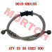 Front Caliper Fluid Hose (Right Hand Brake) - Model MICF9010-080150 CFMoto CF500 CF600 Front Caliper Brake Hose 57cm Right Hand | 9010-080150 | X5 X6