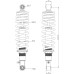 Rear Shock Absorber - Model MICF9010-060600 CFMoto rear shock absorber. Part# 9010-060600. Compatible with CF500 CF600 ATVs, X5 X6, CForce 520 550 600. Premium quality rear suspension strut for GOES models and multiple CFMoto ATV series.