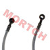 OEM master cylinder brake hose for CFMoto CF500/CF600/CF625 ATV and GOES500. Part# 9010-080130. Length 33cm. Compatible with 2010-2019 models X5/X6 series. Genuine quality replacement brake line.