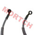 Front Caliper Fluid Hose - Model MICF9010-080190 OEM front caliper brake hose for CFMoto CF500/CF600/CF625/CF800 ATV, CForce 520/550/800 and GOES500. Part# 9010-080190. Length 51cm. Compatible with 2010-2021 models X5/X6/X8 series. Genuine quality replacement brake line.