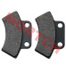 Brake Pad for Parking Caliper - Model MICF9010-0803A0 OEM CFMoto parking brake pad 9010-0803A0 (CD-F136) for CF500/CF600/CF625 ATVs and UForce UTVs. Replaces 9010-080322 and 7000-082130. Compatible with X5, X6, UForce 500/600 models and GOES500 (2010-2020). Premium quality rear brake pads with dimensions 69.