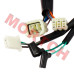 LH Handlebar Switch - Model MICF9010-160600-A000 OEM CFMoto LH Handlebar Switch Assembly (9010-160600-A000) with 6-pin male/female and 3-pin female plugs. Compatible with CF500 X5 ATV models (2010-2011). CMI state with fastening nut included.