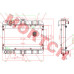 OEM CFMoto radiator assembly (9010-180100-1000) for CForce 400/450/520/550 ATVs. Compatible with X5 (CF500), X6 (CF600/625), GOES500 models. Essential cooling system component for 191Q/R engines. Quality replacement part for optimal engine temperature con