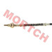 OEM CFMoto parking brake cable 905A-080330-00001 for X5 and X6 ATVs (2010-2019). Compatible with CF500-5A/5C X5, CF600-C X6, CF625-2A/C X6, and GOES500-A models. Genuine replacement parking cable ensures reliable parking brake operation. Essential for saf