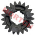 Genuine CFMoto Driven Output Gear 21T/61mm (Part# 0180-061011, CF188-061011) for CF500 and CF600 engines. Compatible with CF188, 196S-B, 196S-C series engines. High-quality transmission component with 6T design.