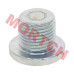 OEM CFMoto magnetic oil drain bolt M14X1.25X12. Part# 0180-332100. Universal fit for CForce 400-1000, ZForce 550-1000, UForce 550-1000 series. Compatible with CF450, CF500, CF550, CF625, CF800, CF1000 ATVs, SSVs, and UTVs. Magnetic design captures metal p