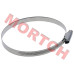 CFMoto air filter clamp, 9010-000105, A-type screw clamp, 78-101mm clamp, CForce parts, ZForce parts, UForce parts, ATV air intake, hose clamp, CFMoto OEM parts