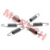 OEM drag spring for CFMoto muffler exhaust. Part# 9CR6-020002-00001. 67mm length, 6pcs per pack. Fits ATV CF400ATR CForce 450, CForce 450L, CForce 450S.