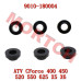 Radiator Rubber Sleeve 6pcs for CFMoto CForce 450 520 550 600 ATV | OEM 9010-180004