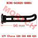 CFMoto Tie Band Trunk Cover 9CR6-043025 | CForce 520 550 ATV OEM