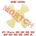 Rubber Damper for EPS Driver - Model MICF9CR6-103301 CFMoto CF1000 CForce ATV EPS Rubber Damper 9CR6-103301 | 31x8mm