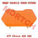 Rear Top Cover - Model MICF9DQV-043012-3000-0YD00 CFMoto Rear Top Cover 9DQV-043012-3000-0YD00 | CForce 450/520 ATV