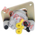 front brake caliper, left caliper, brake caliper, sintered pad, CFMoto brake, CF400 parts, CF500 parts, CForce parts, 7020-080700, MICF7020-080700, ATV brake, brake assembly