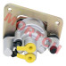 Front Brake Right Caliper - Sintered Pad - Model MICF7020-080800 front brake caliper, right caliper, brake caliper, sintered pad, CFMoto brake, CF400 parts, CF500 parts, CForce parts, 7020-080800, MICF7020-080800, ATV brake, brake assembly
