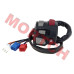 LH Handlebar Switch Assy - Model MICF9DQV-166000-4200-10 cfmoto lh handlebar switch assy, 9dqv-166000-4200-10, cfmoto left handlebar switch, cforce 450 l handlebar switch, cf400atr-3l, cforce 400 touring left switch, cf400az-3l, cforce 520 l handlebar switch, cf500atr-9l, cf500au-9l, cfmoto oem handlebar switch