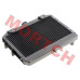 CFMoto radiator, 9DQV-181100-3001, CForce 400 radiator, CForce 450 radiator, CForce 500 radiator, CForce 520 radiator, CForce 550 radiator, ATV cooling system, CF400ATR, CF500ATR, engine cooling