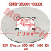 Rear Brake Disc | CFMoto OEM 5BWB-080001-00001 | ZForce CForce 500-1000 Parts