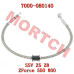 CFMoto Rear Brake Lower LH Fluid Hose 7000-080140 | ZForce 550EX 800EX CF500US-EX CF800