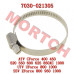 A-Type Screw Clamp 27-51mm - Model MICF7030-021305 CFMoto A-Type Screw Clamp 27-51mm | OEM 7030-021305 | CForce ZForce UForce 450-1000
