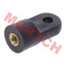 OEM CFMoto Bracket Connector (Part# 9CR6-101203-10000) for CForce 450L, 450S, 520, 550 & 625 Touring ATVs. Direct-fit structural connector replacement for CF400ATR, CF500ATR & CF600ATR models. Restores frame integrity.