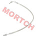 Front Brake Fluid Hose - Model MICF9GQA-080150-10000 CFMoto front brake fluid hose, 9GQA-080150-10000, CForce 450L, CForce 450S, CForce 520L, CForce 520S, brake hose replacement, CF400ATR, CF500ATR, ATV brake parts, MICF9GQA-080150-10000