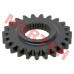 Parking gear (0GR0-061002) for CFMoto CForce 450L, CF400ATR-2L. 23T/62mm and 24T/25mm gears. OEM transmission part for 191Q engine ATV models.